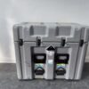 Grey Ex US Military Peli Hardigg Case – Heavy Duty Waterproof Storage Trunk (Used)