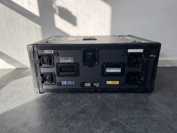 Used HP Defence 5U Ex-Military Black Server Case – Heavy Duty Rack Mount Case