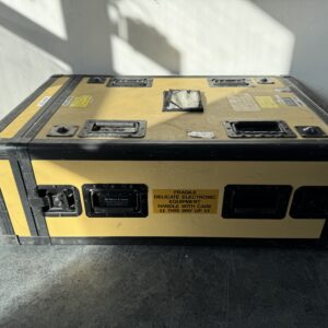 Used HP Defence 5U Ex-Military Yellow Server Case – Heavy Duty Rack Mount Case