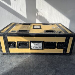 Used HP Defence 5U Ex-Military Yellow Server Case – Heavy Duty Rack Mount Case