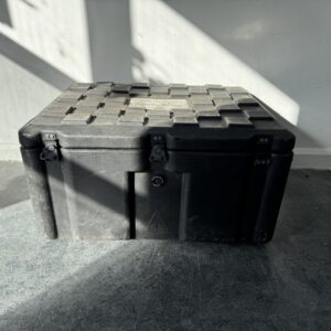 Black Ex-Military Peli Hardigg Case – Heavy Duty Waterproof Storage (Used)
