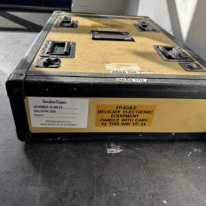 Used HP Defence 3U Ex-Military Yellow Server Case – Heavy Duty Rack Mount Case