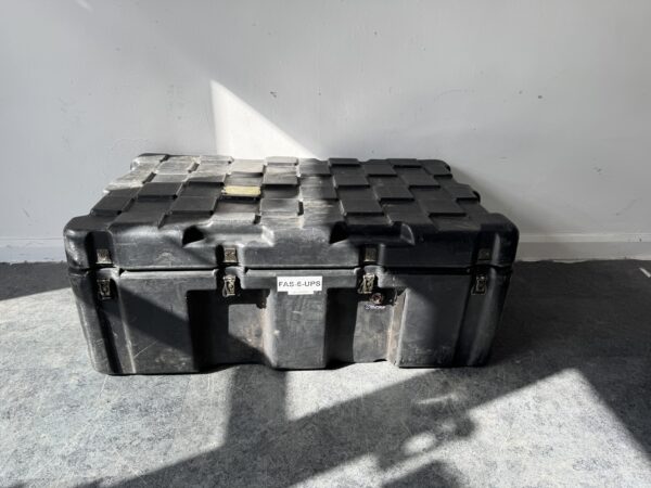 Black Ex-Military Peli Hardigg Case – Heavy Duty Waterproof Storage - Used