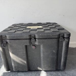 Black Ex-Military Peli Hardigg Case – Heavy Duty Waterproof Storage - Used