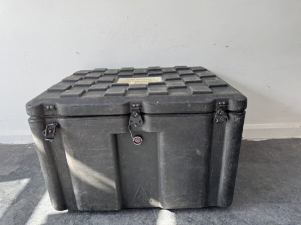 Black Ex-Military Peli Hardigg Case – Heavy Duty Waterproof Storage - Used
