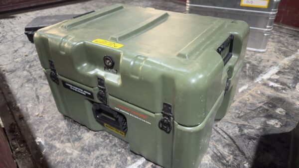 Green ex US Military Peli Hardigg Case - Used