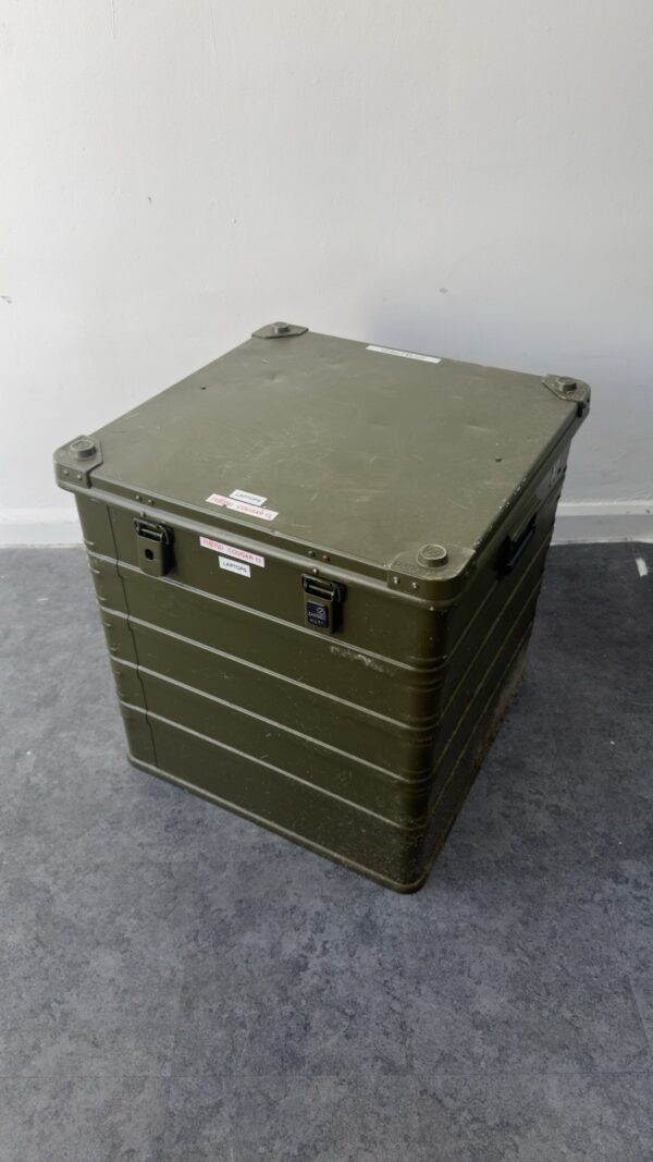 Unissued British Military Zarges Aluminium Transport Case - Used