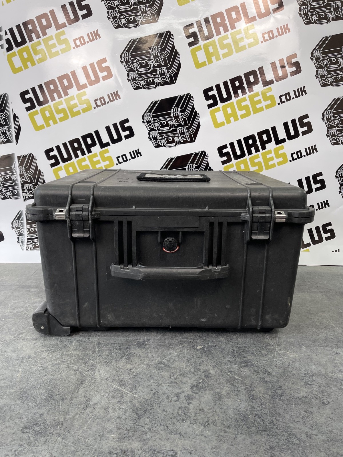 Used ex-military Peli transit case suitable for film and TV set dressing from Surplus Cases UK