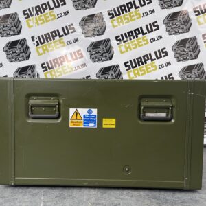 Green Used Ex Military 8U Server Rack Mount Case