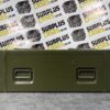 Green Used Ex Military 5U Server Rack Mount Case