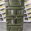 Green Used Ex Military Shock Mount Server Rack Mount Case