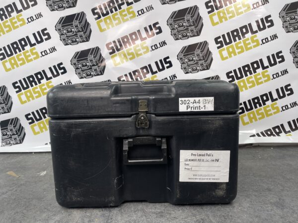 Black Used Ex Military Peli Hardigg Protective Transport Case