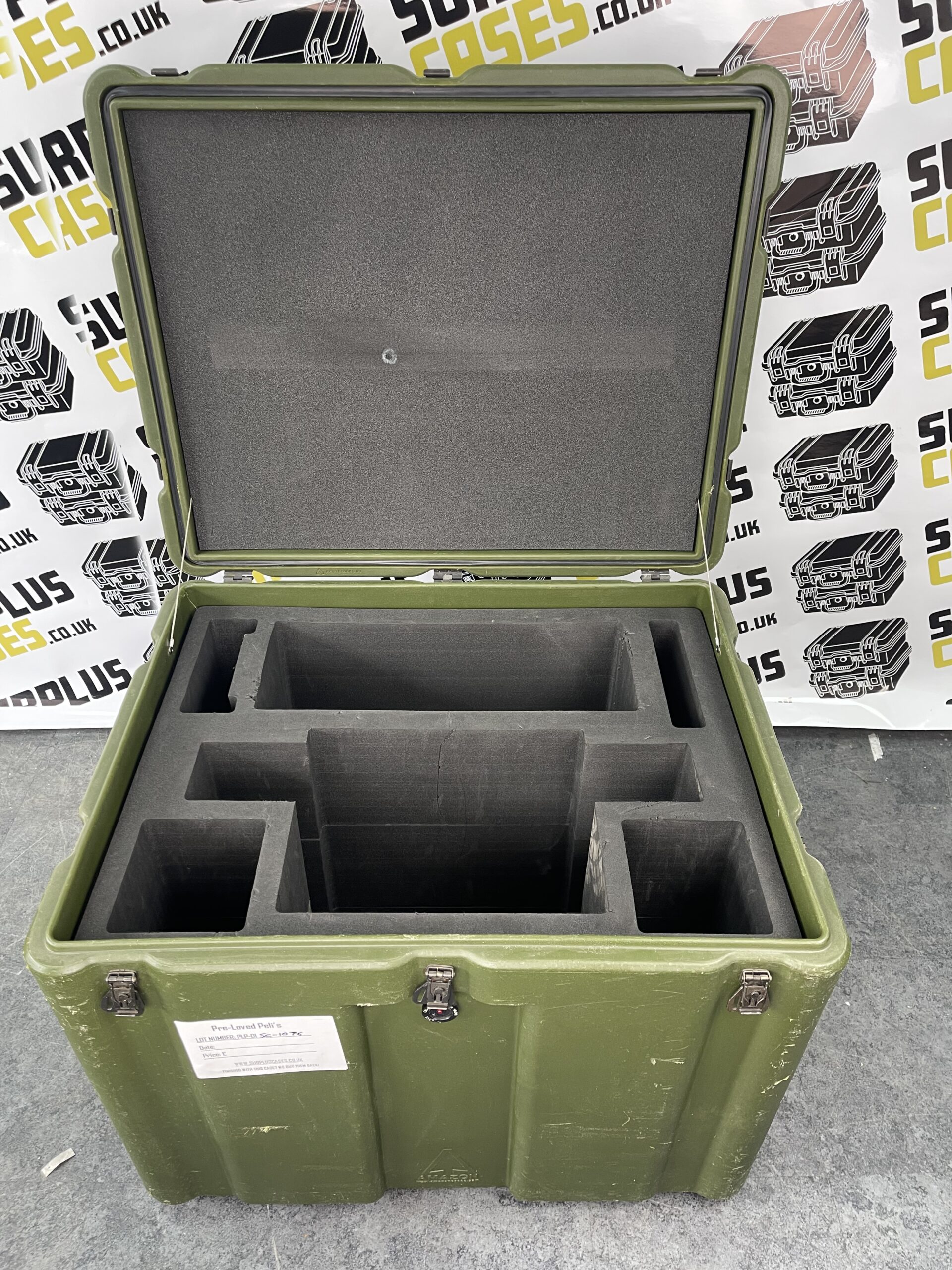 Amazon CP case surplus UK inspection latches seal condition