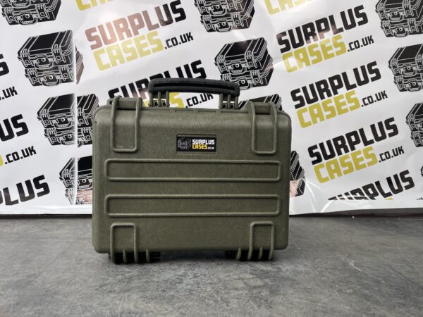Used Green Peli Style Heavy Duty Protective Hard Case