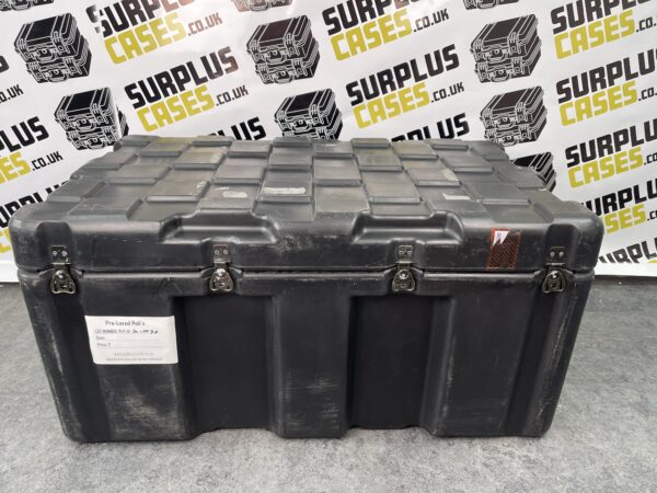 Black Used Ex Military Peli Hardigg Protective Transport Case