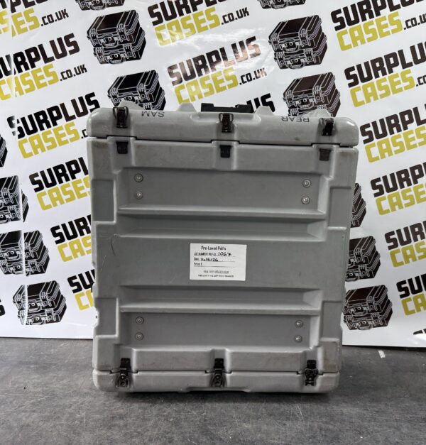 Grey Ex Military Peli Hardigg Case – Heavy Duty Waterproof Storage Case (Used)
