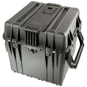 Peli 0340 Protector Cube Case with Wheels — front view