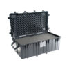 Peli 0550 Protector Transport Case (Wheels Optional) — side view showing wheels and latches
