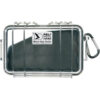 Peli 1040 Micro Case — side view showing wheels and latches