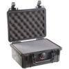 Peli 1150 Case | Small Handheld Waterproof Case — side view showing wheels and latches