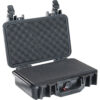 Peli 1170 Case | Small Shallow Waterproof Hard Case — side view showing wheels and latches