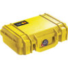 Peli 1170 Case | Small Shallow Waterproof Hard Case — side view showing wheels and latches