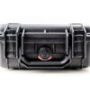 Peli 1200 Case | Compact Waterproof Hard Case — side view showing wheels and latches