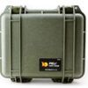 Peli 1200 Case | Compact Waterproof Hard Case — open lid interior