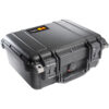 Peli 1400 Case | Waterproof Hard Case with Padlock Protectors — front view