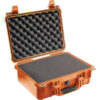 Peli 1450 Case | Medium Hard Case with Pick 'n' Pluck Foam Option — front view