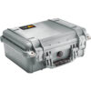Peli 1450 Case | Medium Hard Case with Pick 'n' Pluck Foam Option — side view showing wheels and latches
