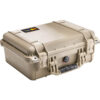 Peli 1450 Case | Medium Hard Case with Pick 'n' Pluck Foam Option — handle and latch detail