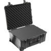 Peli 1560 Protector Case with Wheels — side view showing wheels and latches