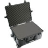 Peli 1610 Protector Case with Wheels — side view showing wheels and latches