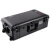 Peli 1615 Air Travel Case with Wheels — side view showing wheels and latches