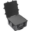 Peli 1640 Protector Case with Wheels — side view showing wheels and latches