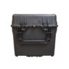 Peli 0350 Protector Cube Case (Wheels Optional) — side view showing wheels and latches