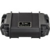 Peli R40 Personal Utility Ruck Case — side view showing wheels and latches