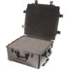 Peli Storm iM2875 Case with Wheels — side view showing wheels and latches