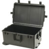 Peli Storm iM2975 Case with Wheels — side view showing wheels and latches