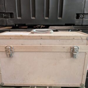 Used Silver Briefcase Style Flight Case – Protective Equipment & Storage Case