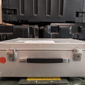 Used Silver Briefcase Sized Flight Case – Protective Equipment & Storage Case
